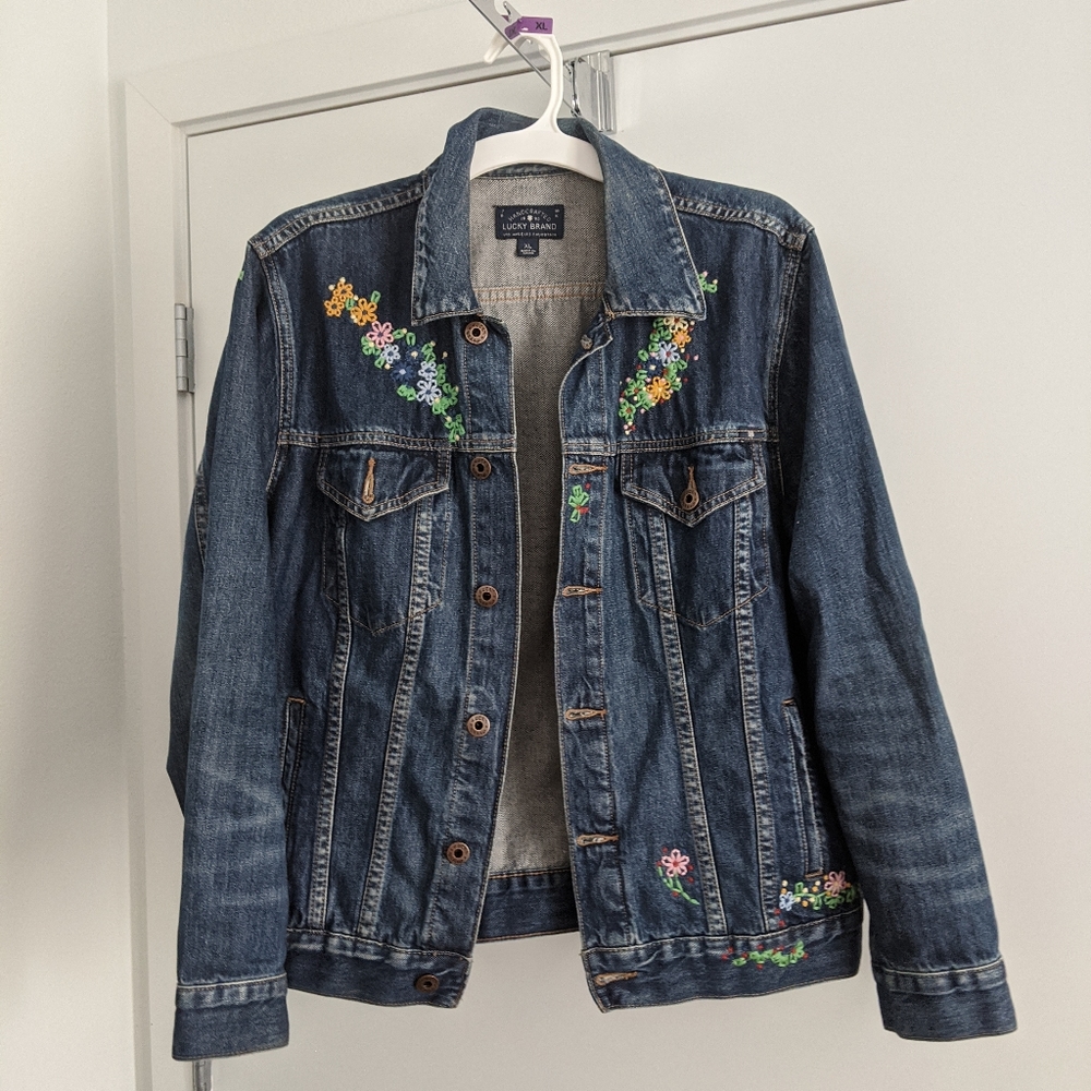 🏷️BOGO🆓 Vintage Lucky Brand Jean Jacket